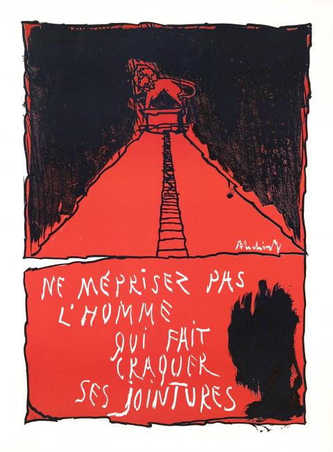 Ne méprisez pas l’homme qui fait craquer ses jointures